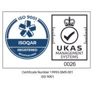 Certificate Number 19993 QMS 001 ISO 9001 1