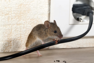 Mouse chewing wire 1024x683