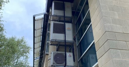 pigeon proofing air conditioning units