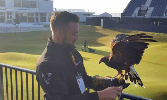 NBC operative at The Open