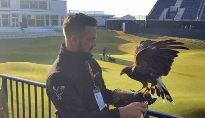 NBC operative at The Open