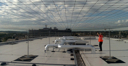 Rooftop Bird Netting