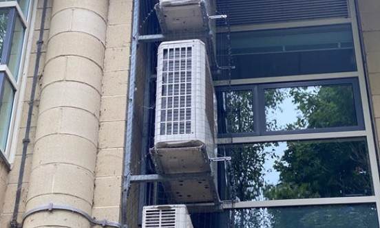 pigeon proofing air conditioning units 2
